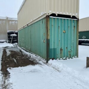 40 Footer Turquoise Used High Cube Shipping Container